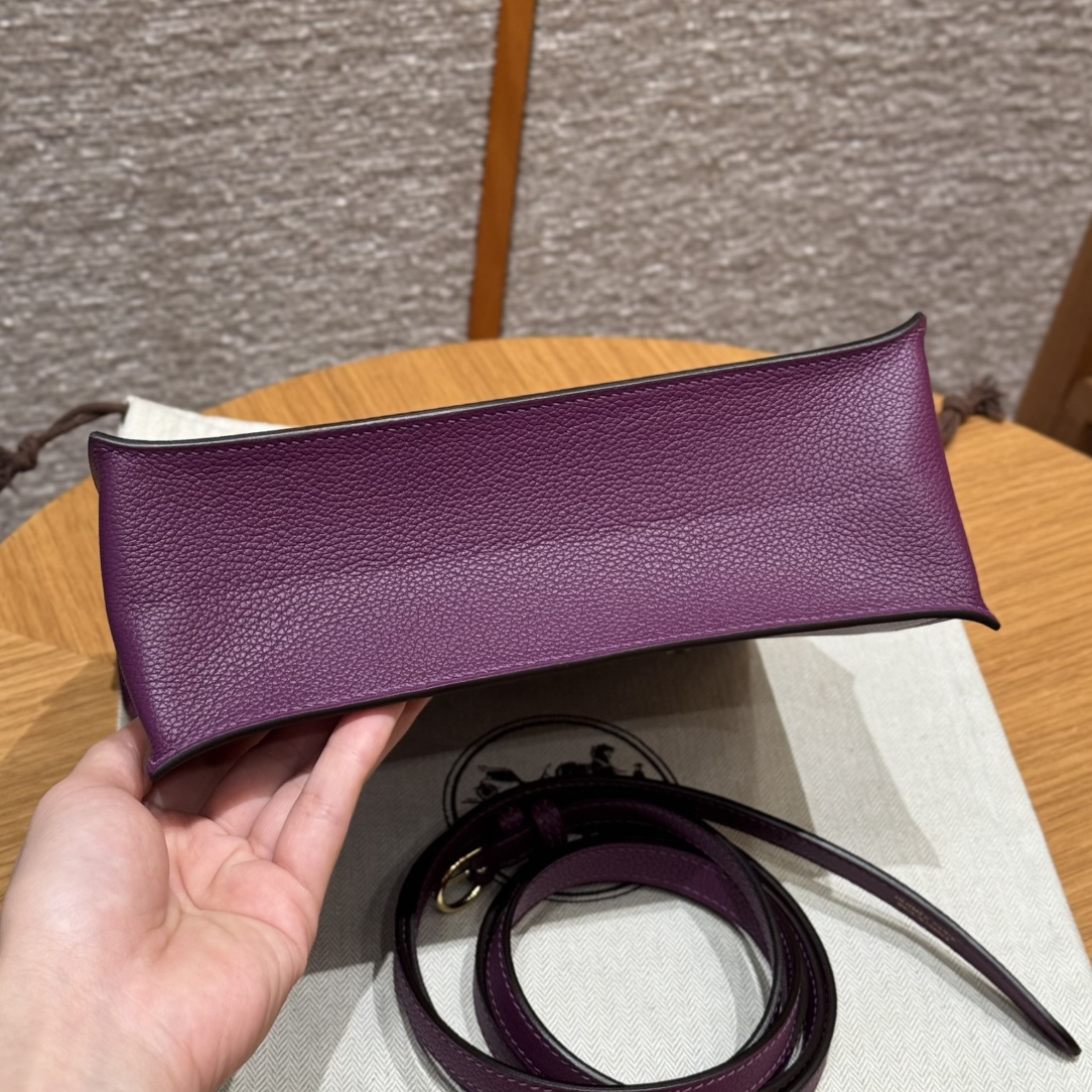 Hermes kelly danse P9Anemone handbag (handmade to order)