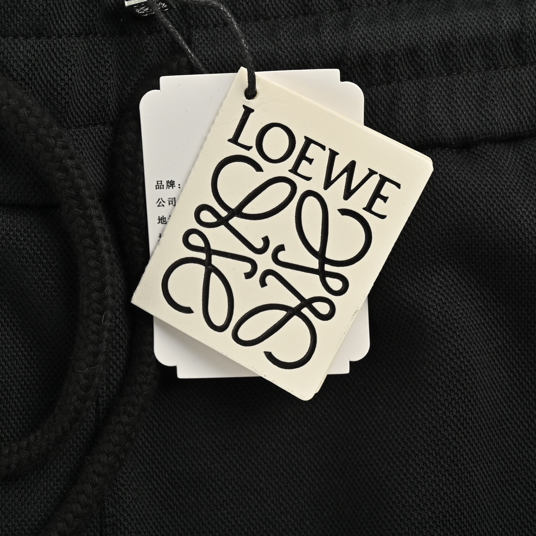 Loewe 24Fw obscure embroidered logo suit trousers