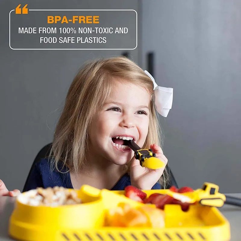 👶👶Kids Cute Cutlery Set of 3🔥🔥 (Makes Baby Love Eating)