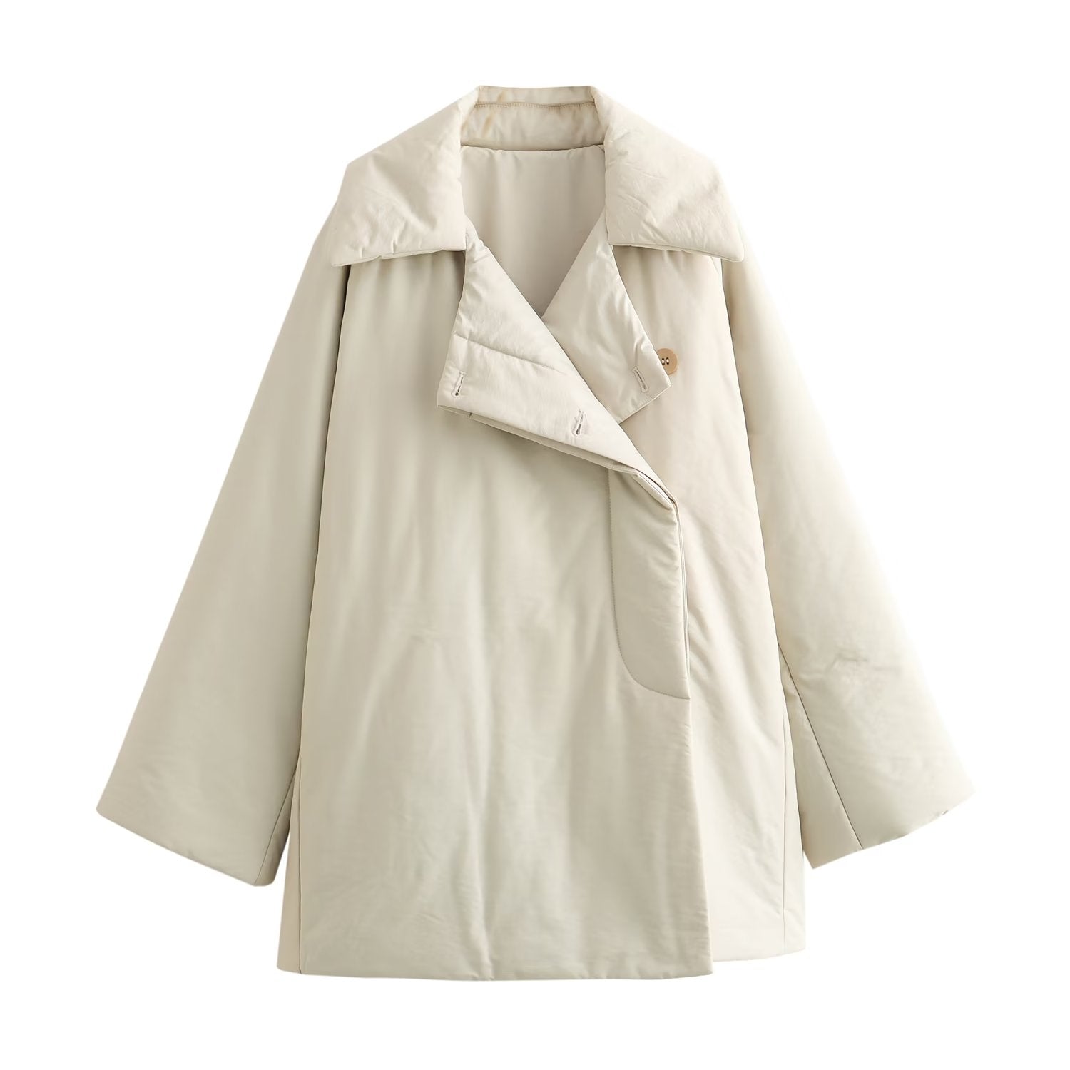 Winter Minimalist Small Loose Profile Coats