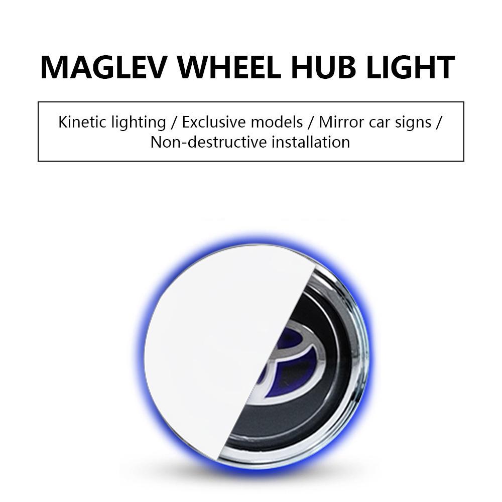 🔥Magnetic Suspension LED Floating Wheel Cap 2022 Version 1PC