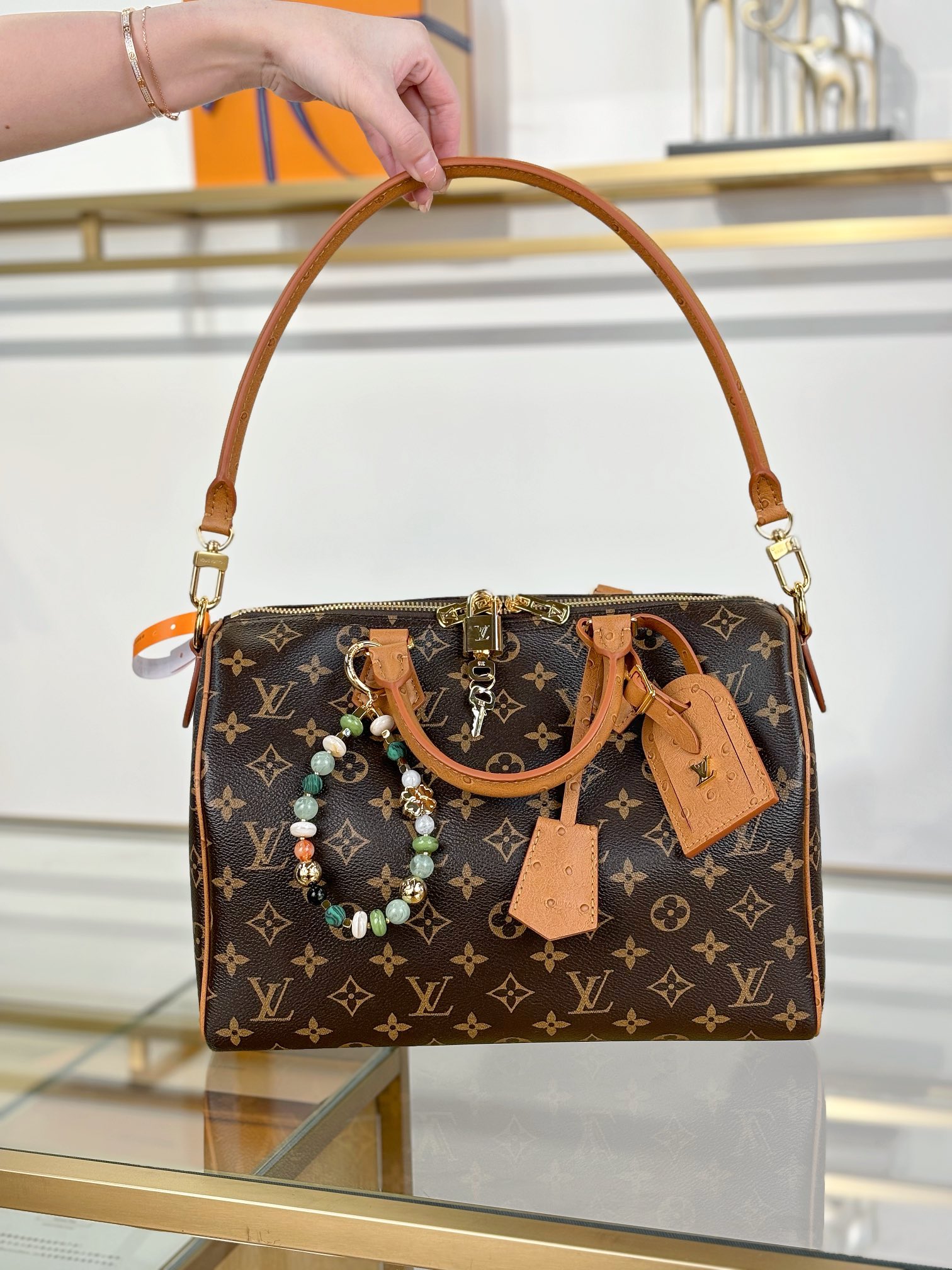 Louis Vuitton SPEEDY SOFT 30 BOHO Bag N87212