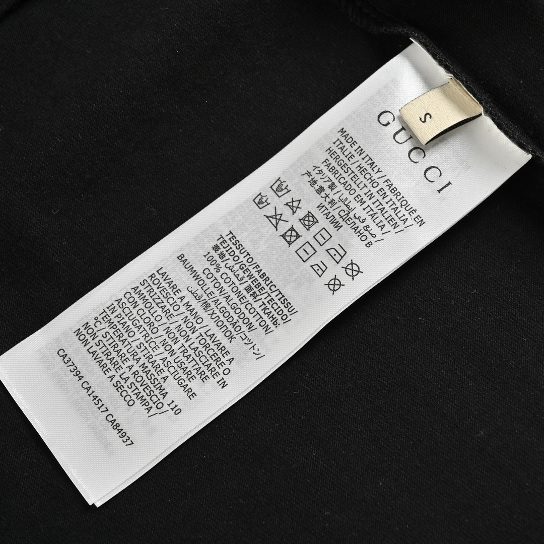 Gucci 24ss Dragon Year Series Cartoon Print Short Sleeve