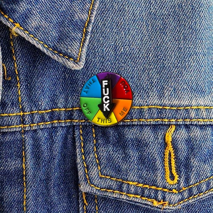 🥰Spinning Enamel Pin