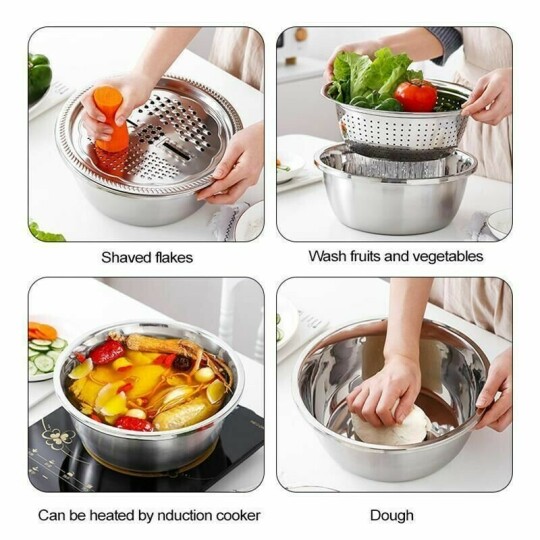 (Summer Hot Sale 48% OFF)-Multifunctional stainless steel basin