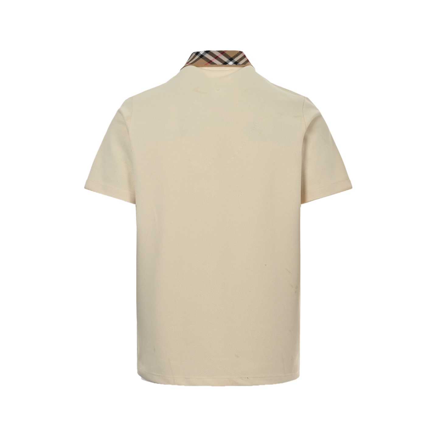 Burberry 25ss collar check Polo short sleeve