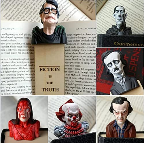 🔥Last Day 49% OFF🎁Handmade Wooden 3D Horror Bookmark