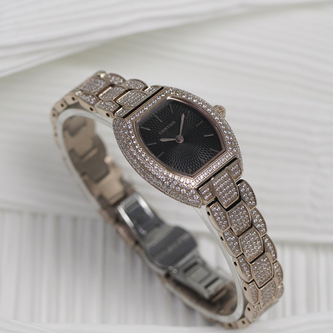 Cartier Gypsophila - Mini lady tonneau watch