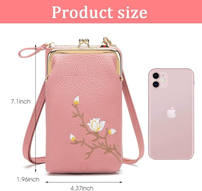 🔥Last Day 50% OFF🔥2025 Women's Versatile Embroidered Mobile Phone Bag