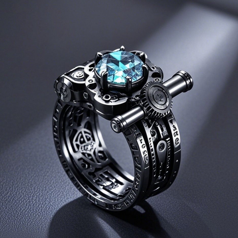 💎 Steampunk - Inspired Statement Rings: Unleash Your Inner Rebel!