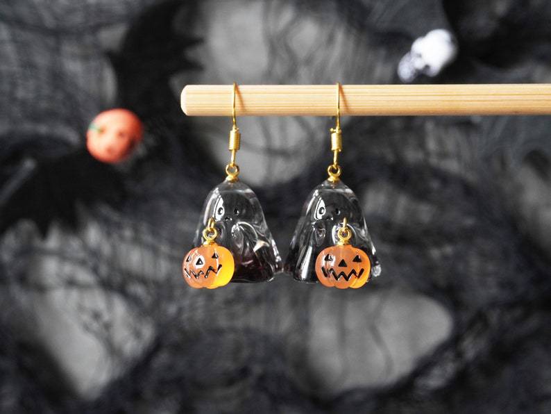 🎃👻Charming Halloween Spooky Pumpkin Earrings