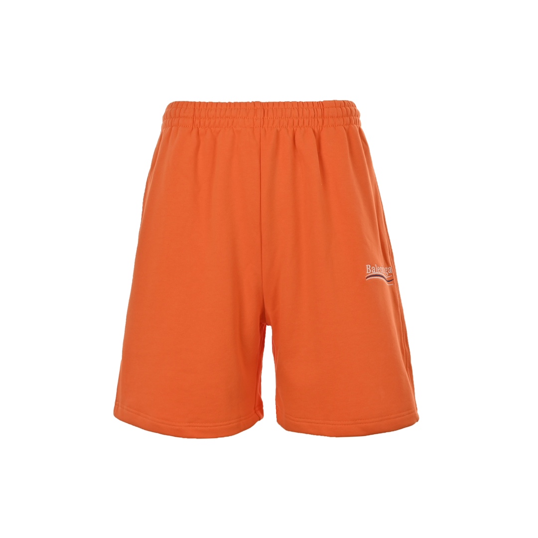 Balenciaga Classic Coke Embroidery Basic Shorts