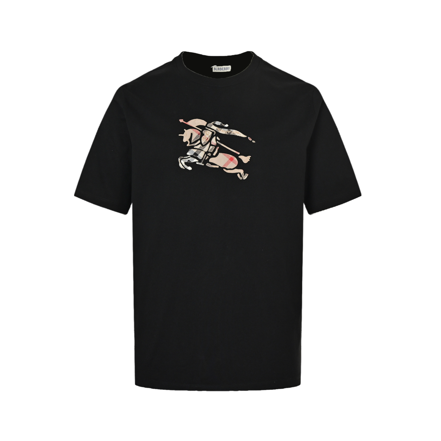 Burberry Checked Warhorse Embroidered Short Sleeve