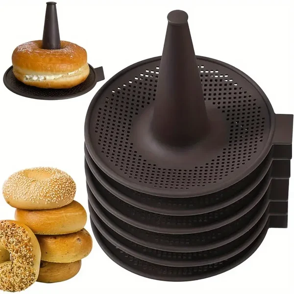 🍩🎃Early Halloween Sale👻- Lekue Bagel Maker with 6 Individual Bagel Molds (6PCS/SET)-BUY 2 SETS GET 10% OFF & FREE SHIIPPING