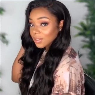 New frontal lace wig body wave