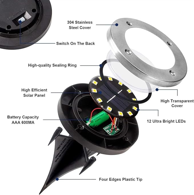 💥💥Waterproof Solar Garden Light