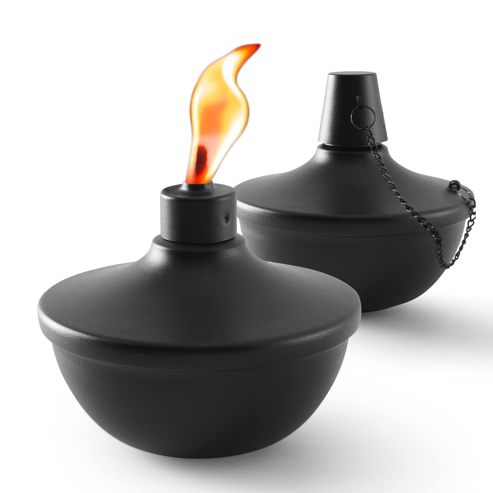 🔥Last Day 49% OFF🔥Metal Table Top Torches, 22oz Citronella Torches
