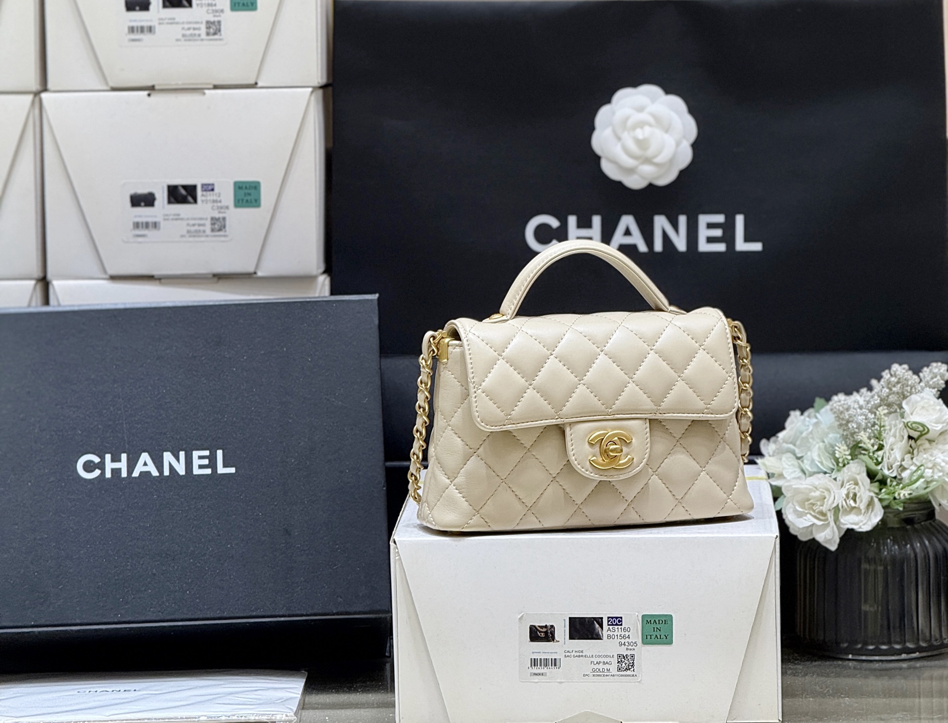 Chanel 25P Spring/Summer Preview Series Kelly Handle Bag AS5355 00118