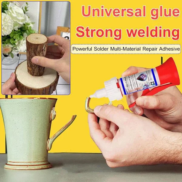 (🌲Early Christmas Sale- 48% OFF)Powerful Solder Multi-Material Repair Adhesive✨（BUY 2 GET 1 FREE）
