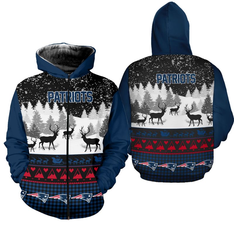 NEW ENGLAND PATRIOTS HOODIE GIFT FOR XMAS