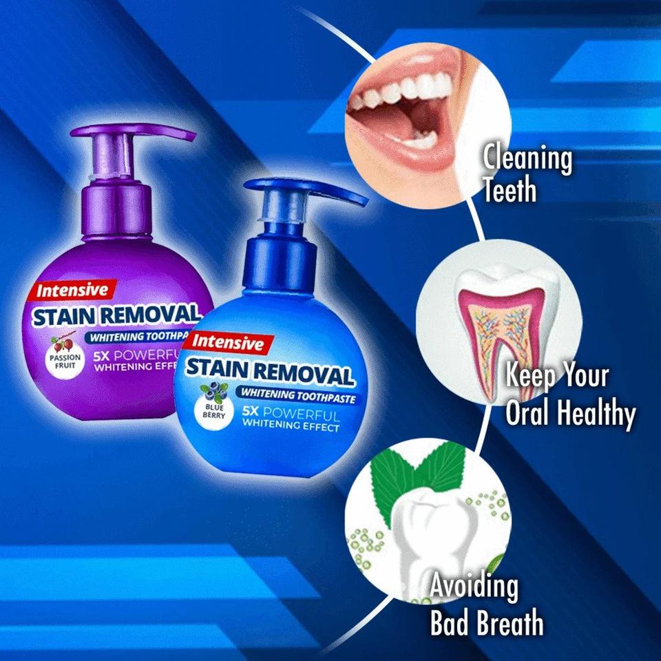 🎅Early Christmas Sale🎅Intensive stain remover whitening toothpaste（48% OFF)