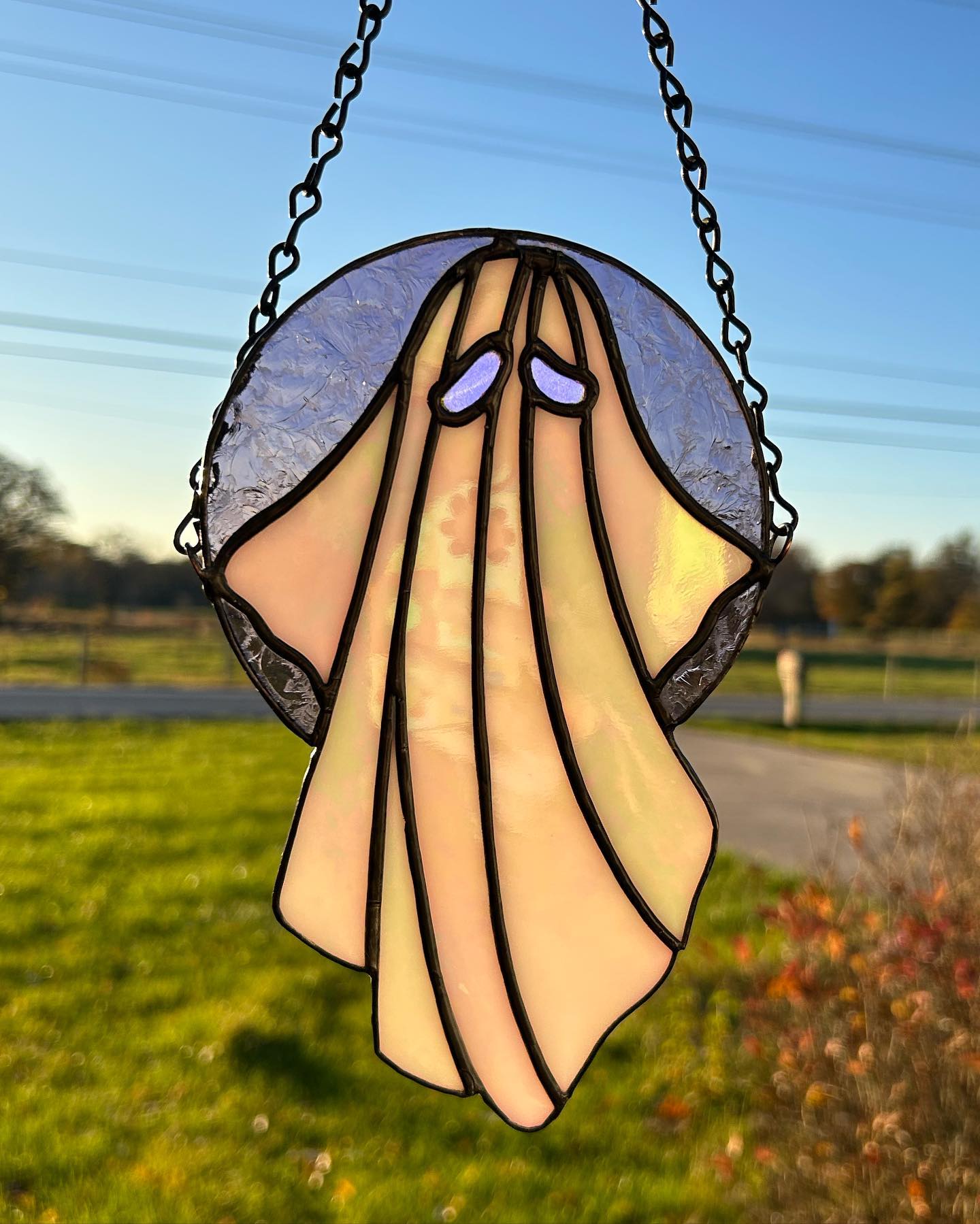 2024 Handmade Ghost Suncatcher ✨🔥👻
