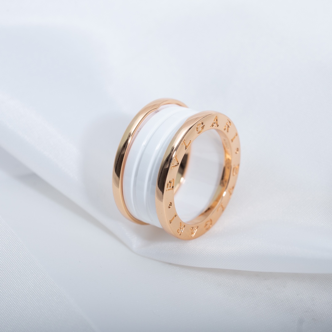 Bulgari Wide Ceramic Ring