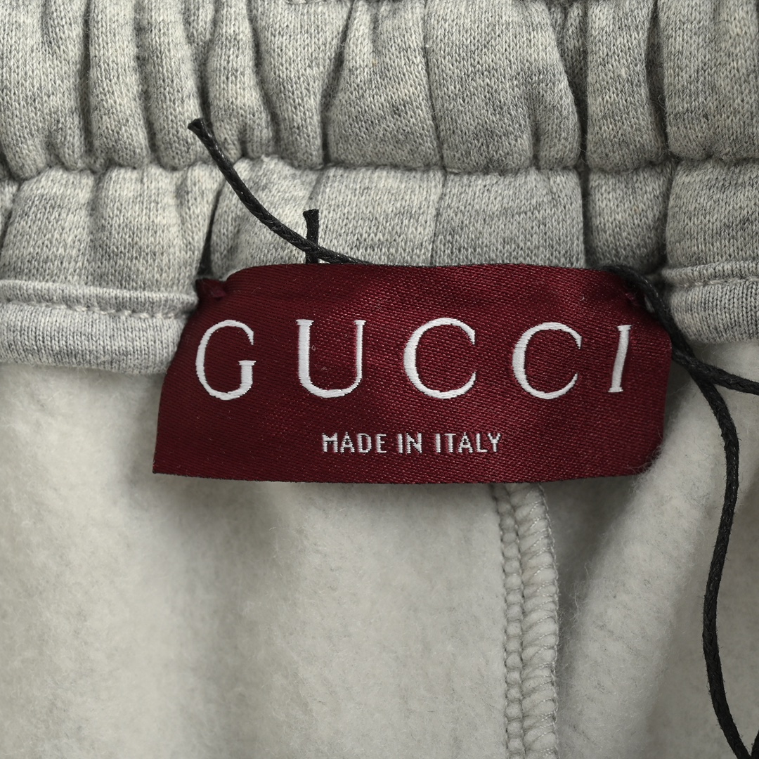 Gucci Grey Web Trousers Set