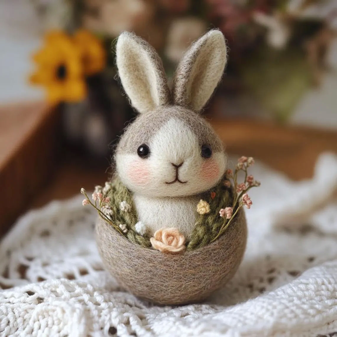 Easter Felt Bunny