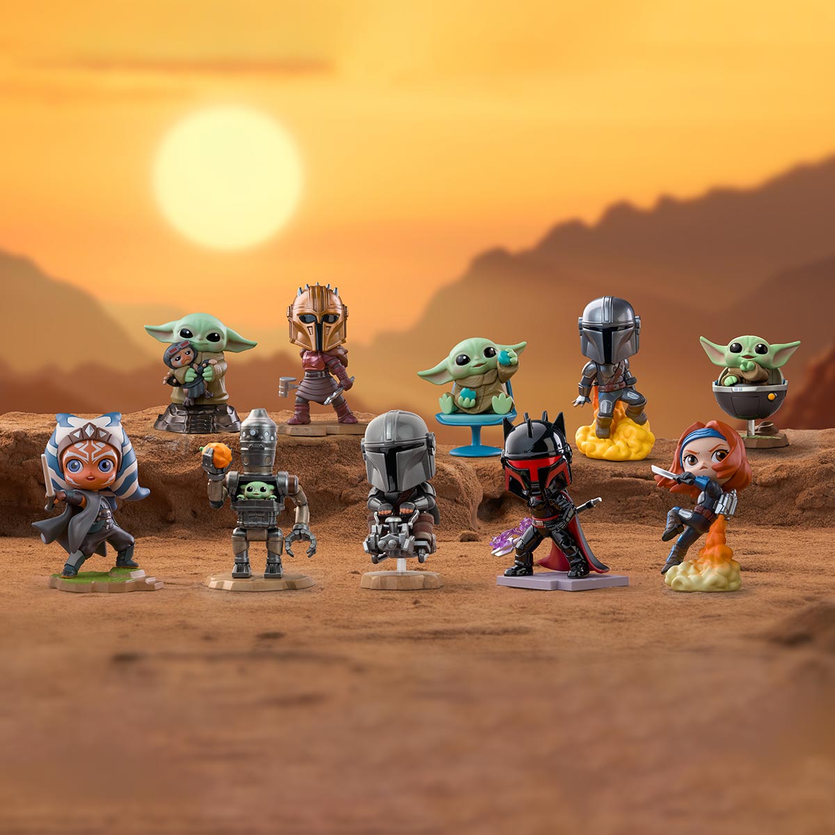 POP MART STAR WARS Mandalorian Series Figures [1 Blind Box]