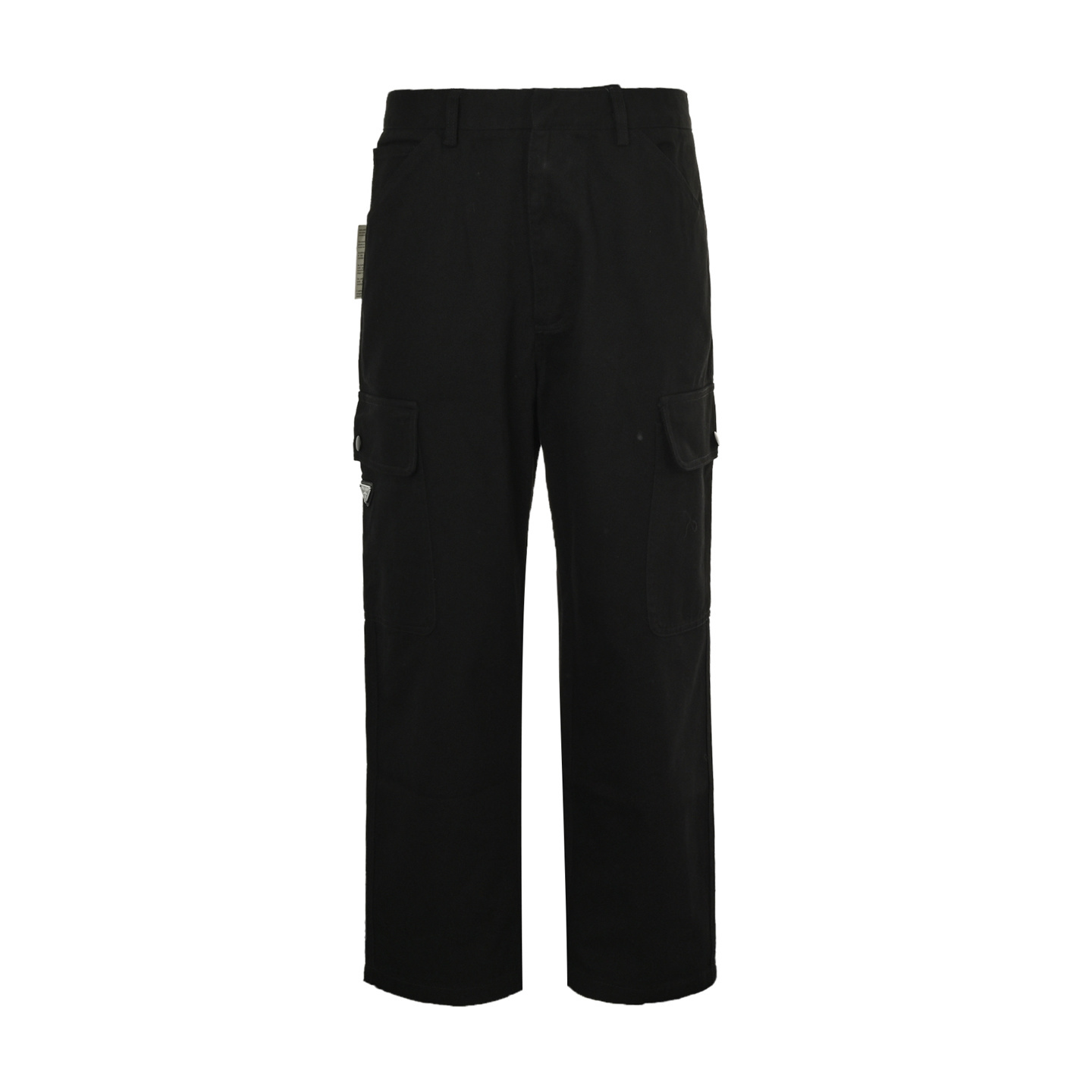 Prada 25ss pocket triangle logo cargo trousers