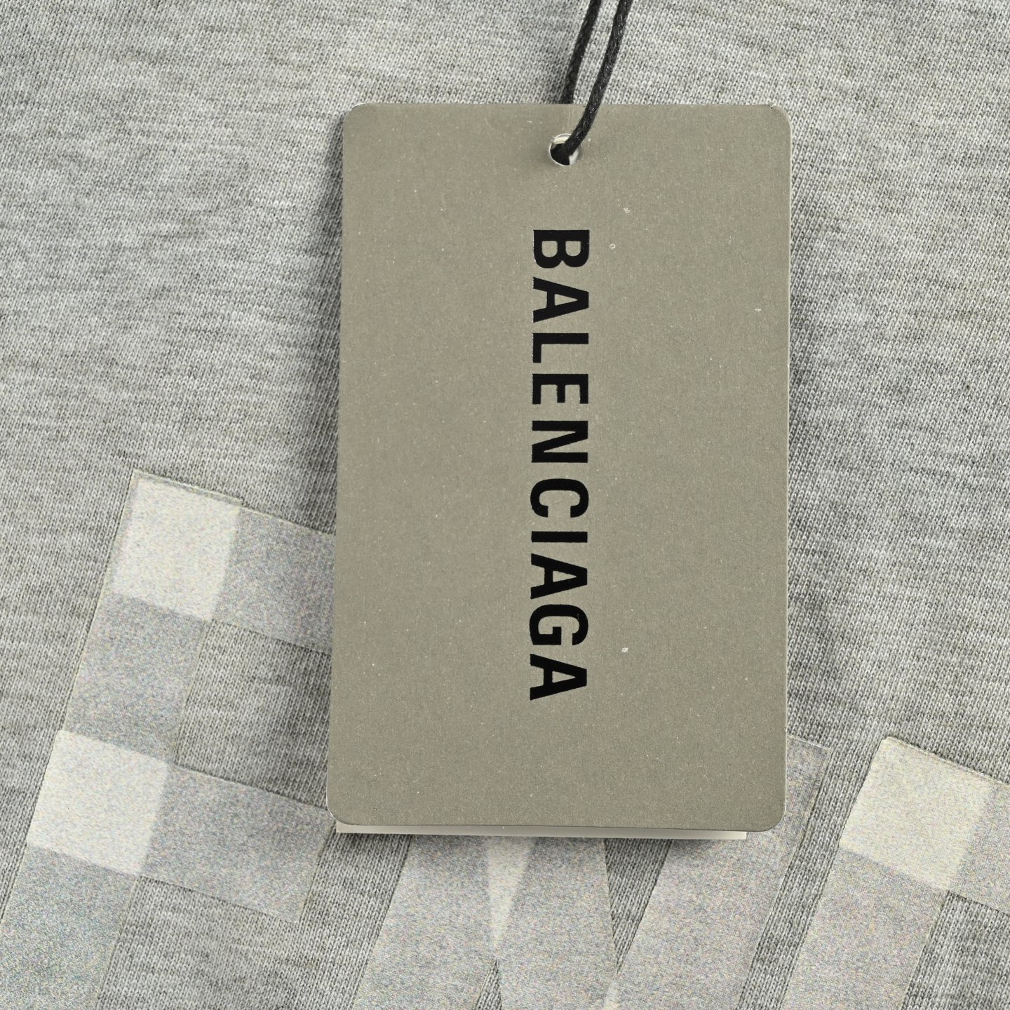 Balenciaga 25ss masking tape print short sleeve