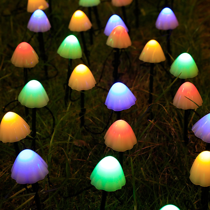 🔥Last Day 50% OFF🔥Set of 10pcs Solar Mushroom Garden Lights