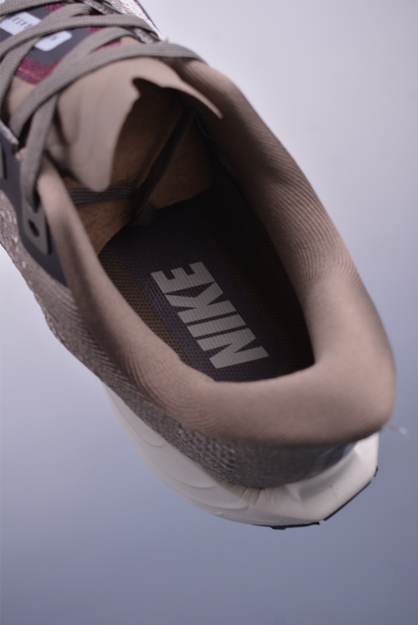Nike REACTX PEGASUS Plus running shoes Brown Gray Gradient Burgundy FQ7262-005