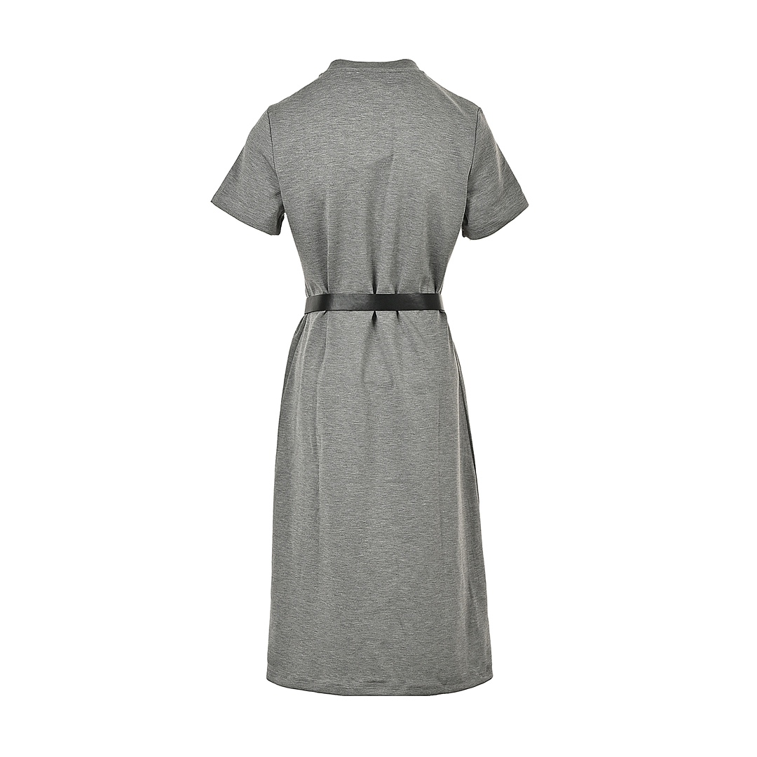 Prada 24ss triangle logo dress