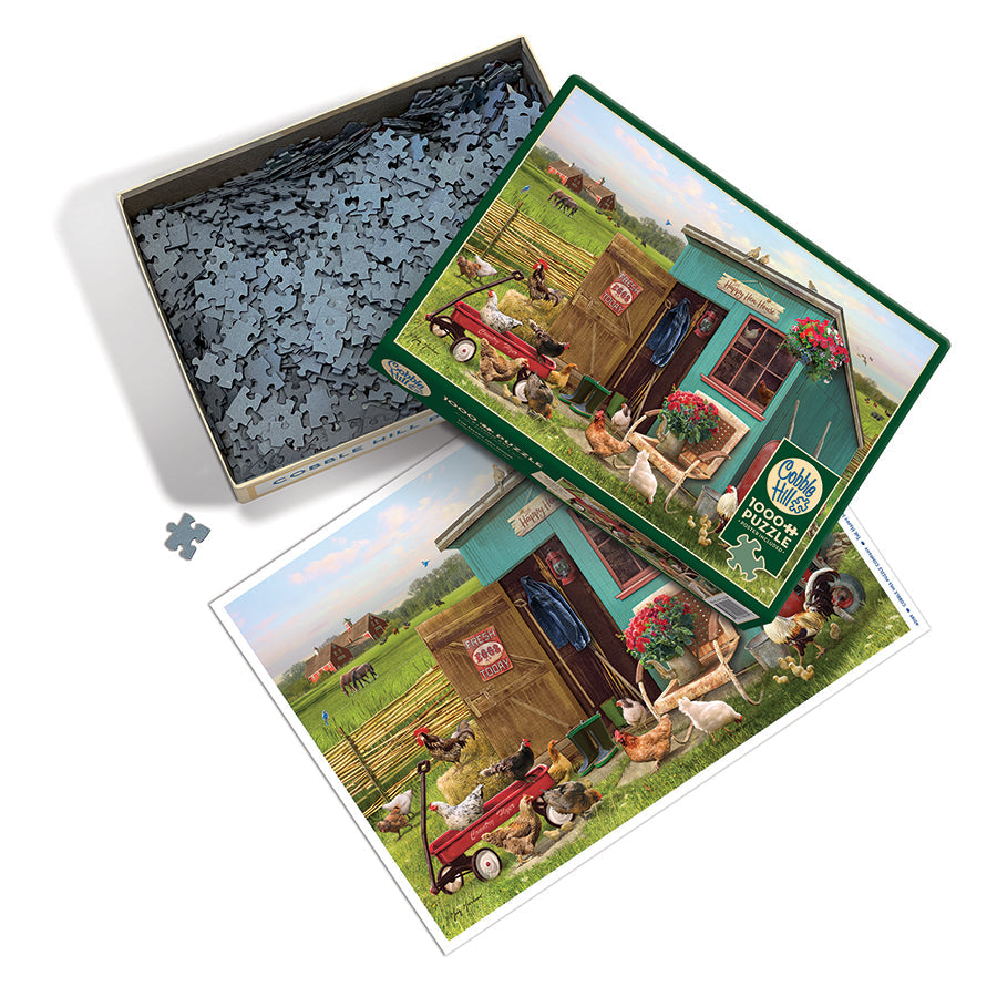 The Happy Hen House | 1000 Piece