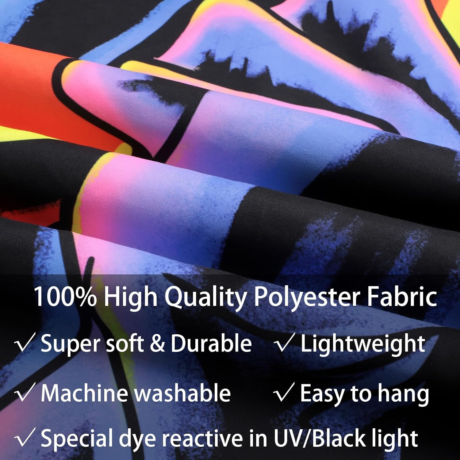 💥ON SALE💥Blacklight Horror Skull Tapestry💀💀💀
