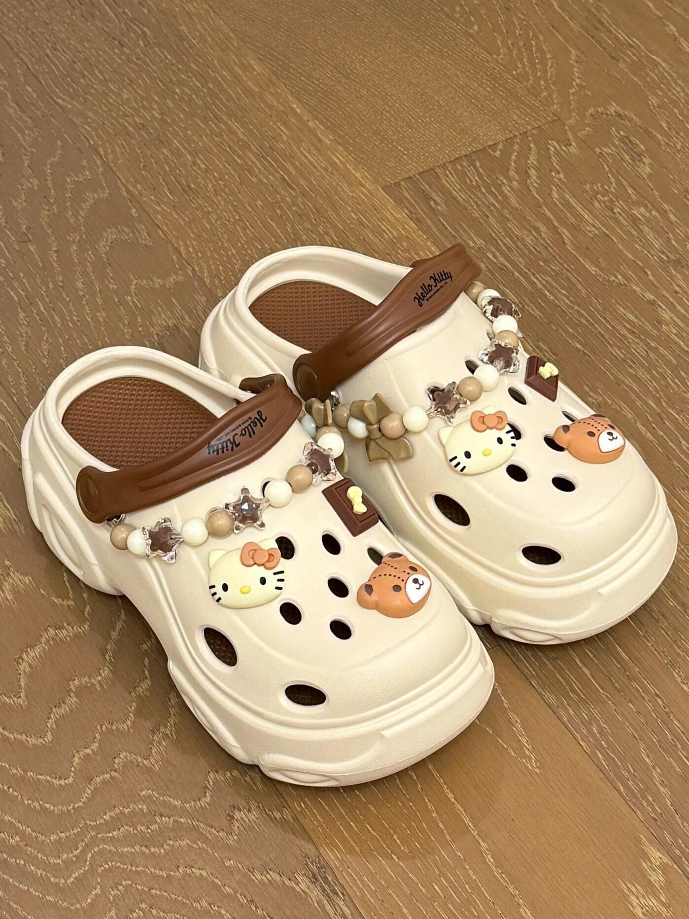 Sanrio Clogs Platform Shoes Sandal Casual Summer for Woman