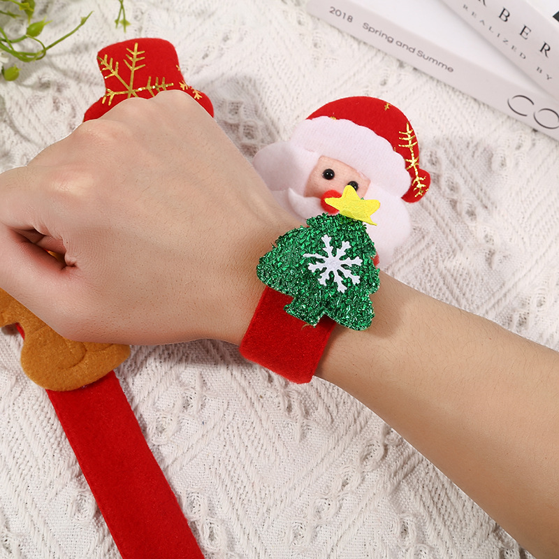 Christmas clapping circle glowing bracelet
