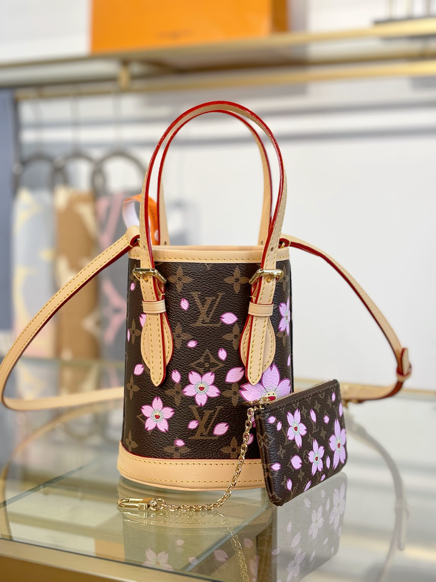 Louis Vuitton x TM NANO BUCKET Handbag M13417
