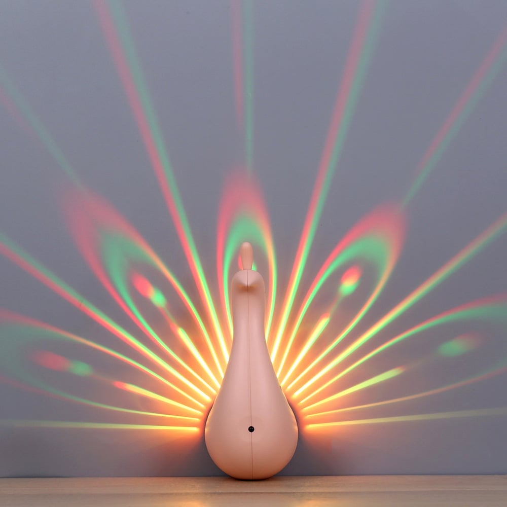 🔥Last day 48% OFF - Peacock Projection Light