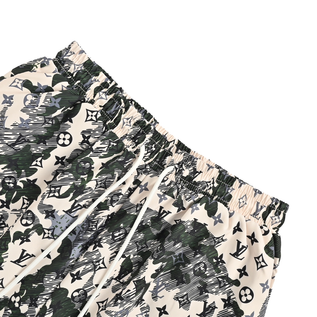 Louis Vuitton 24ss all over print shorts