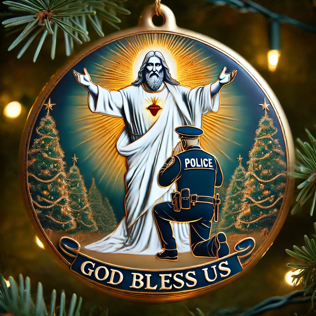 God Bless Us Ornament