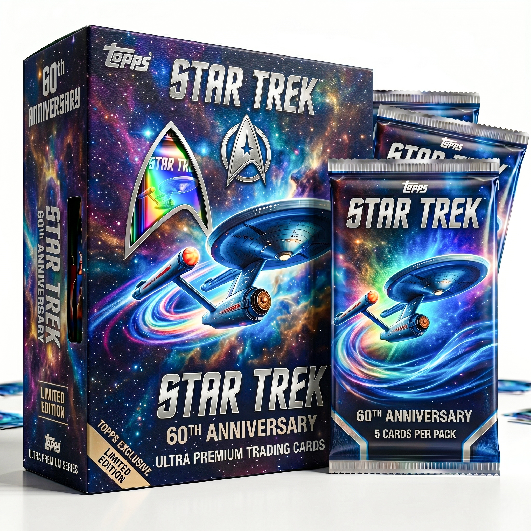 Star Trek 60th Anniversary Premium Collector's Card Box