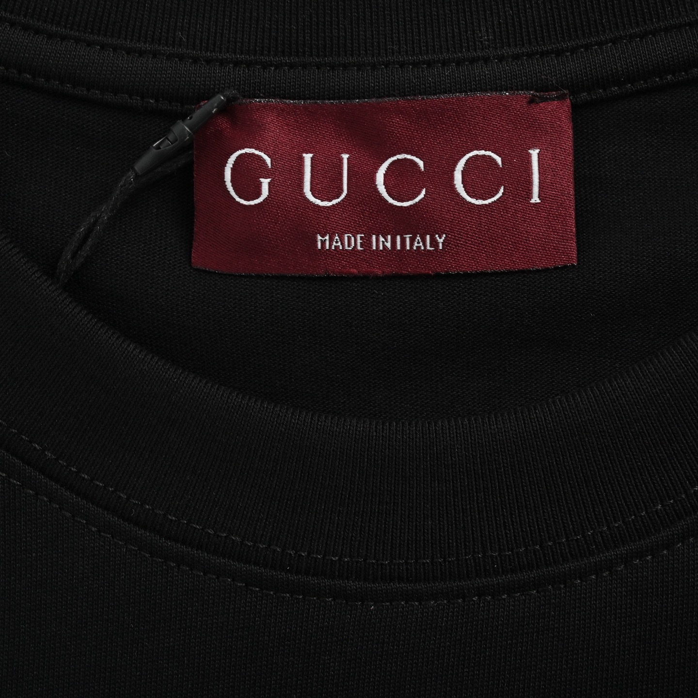 Gucci 25ss shadow double G back lettering logo short sleeve