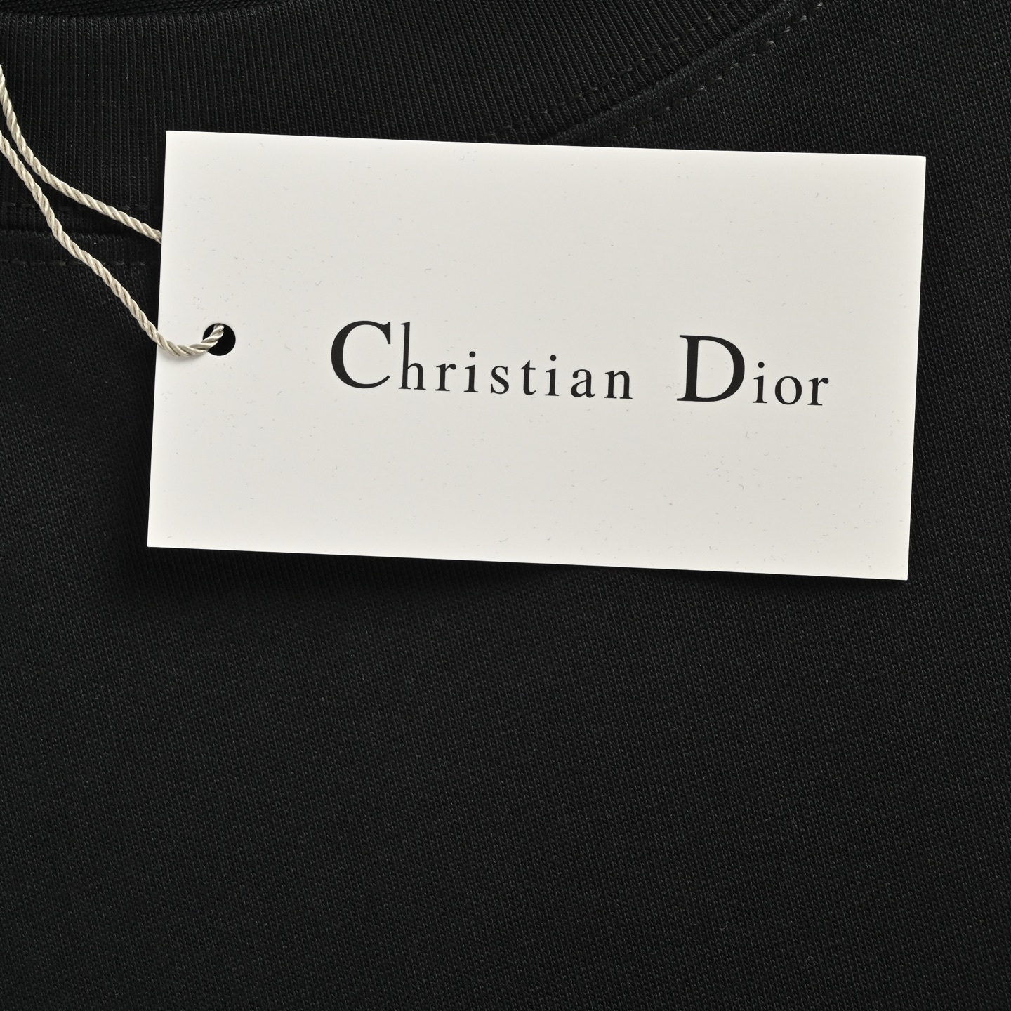 Dior 25Fw hem lettering print short sleeves