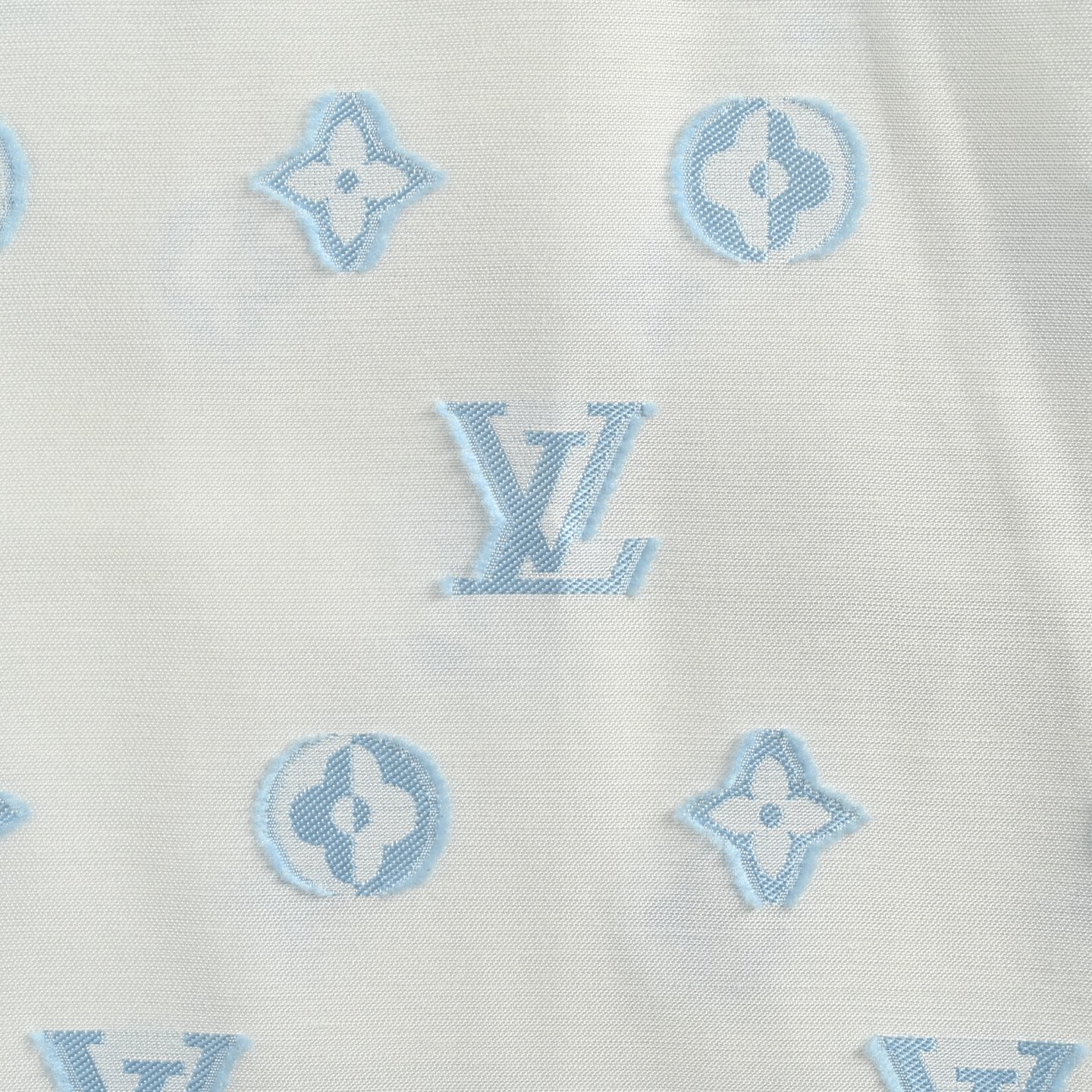 Louis Vuitton 25ss jacquard printed monogram short-sleeved shirt