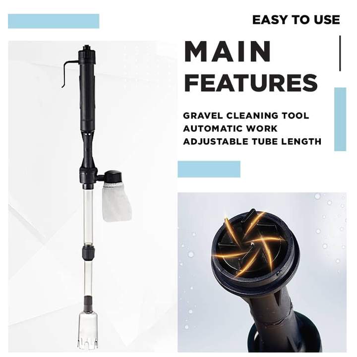 [BUY MORE SAVE MORE]Electric Aquarium Gravel Cleaner
