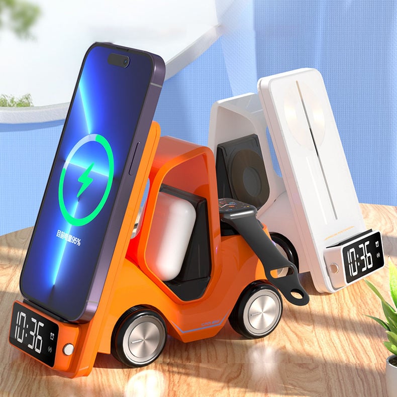 🎄Christmas Special Sale-[SAVE 50% OFF]-Ciosuinu Design Shop | New desktop 3-in-1 wireless fast charging bracket car shape--Limited Time Free Shipping