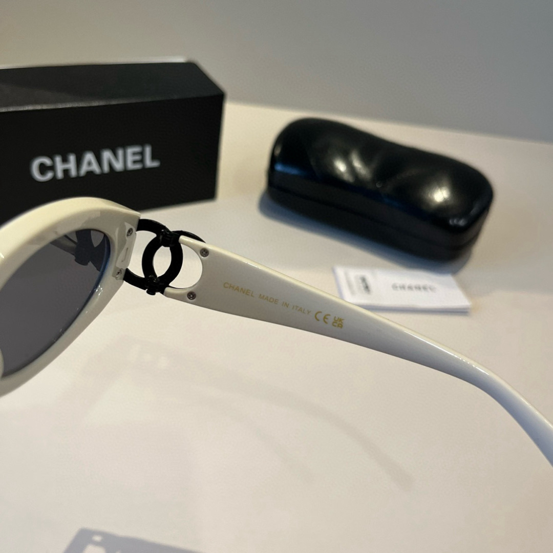 Chanel round frame sunglasses